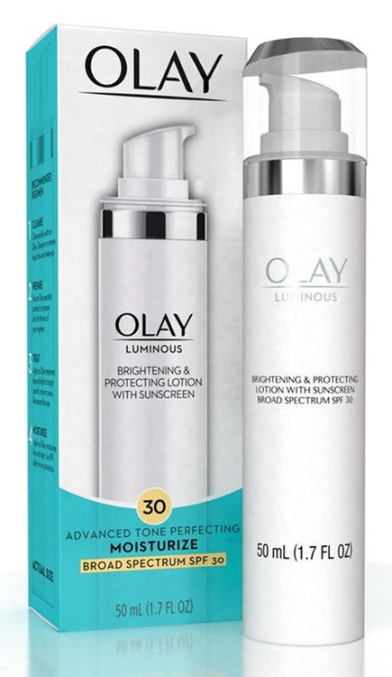 olay regenerist luminous brightening & protecting lotion moisturizer